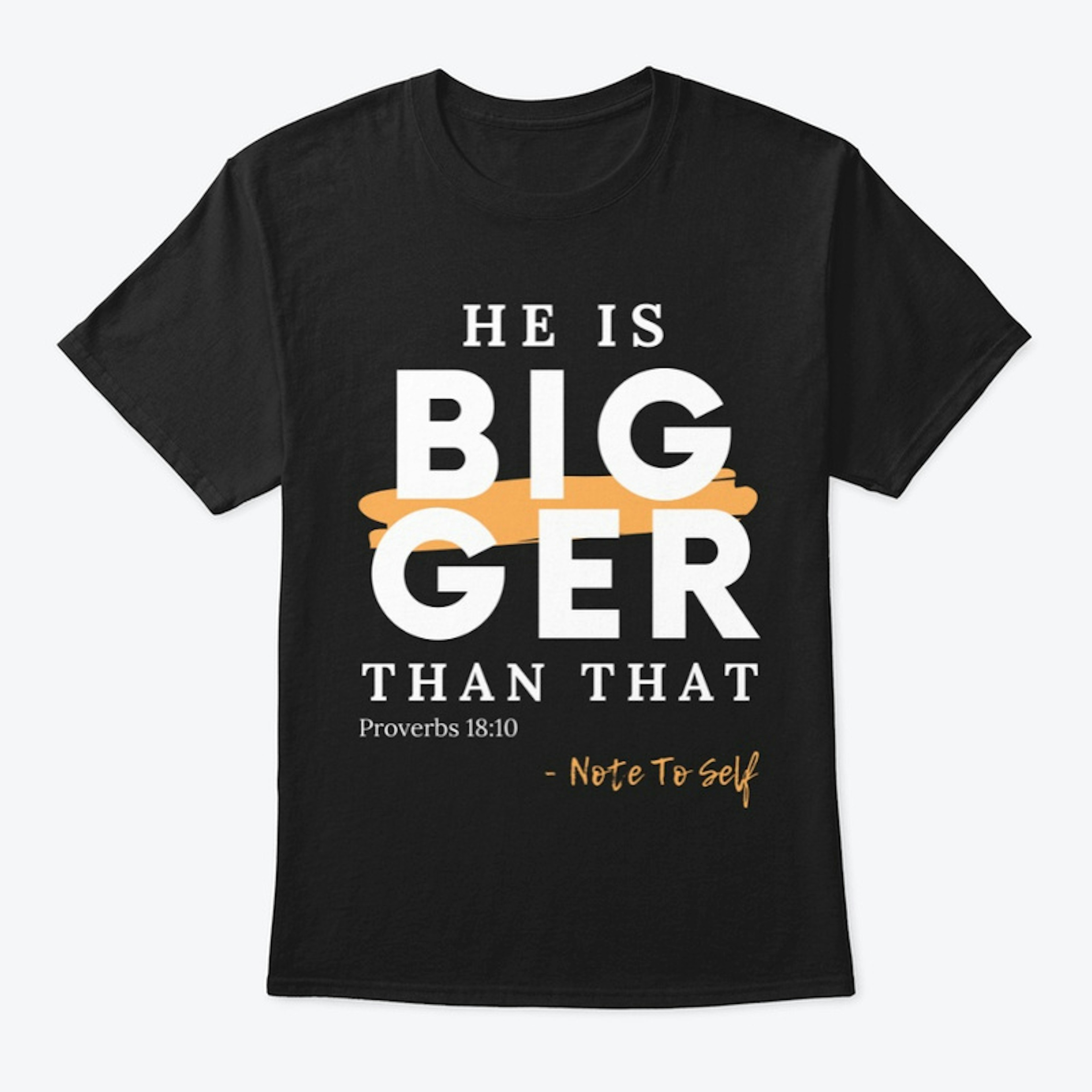 He is Bigger Than That - Proverbs 18:10