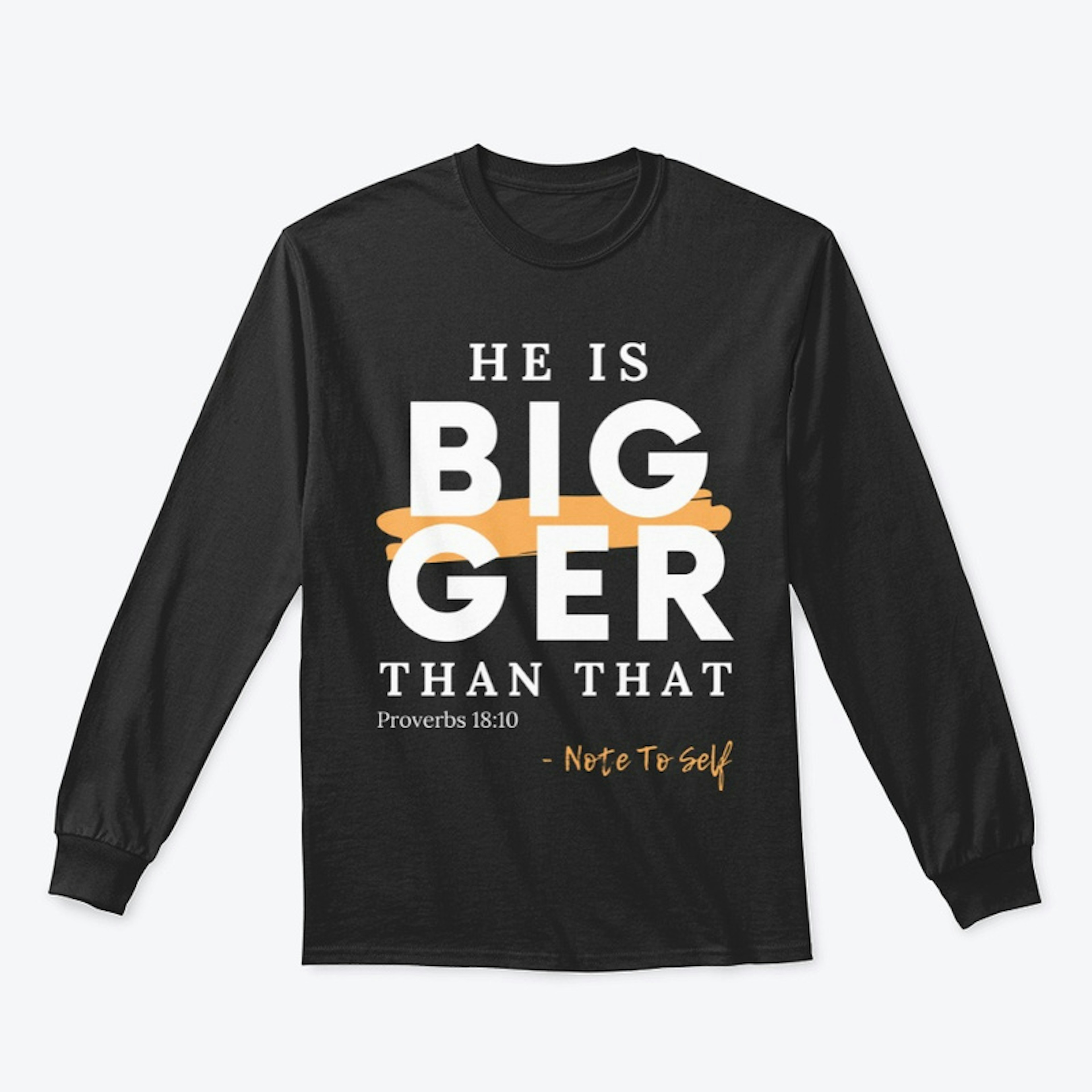 He is Bigger Than That - Proverbs 18:10
